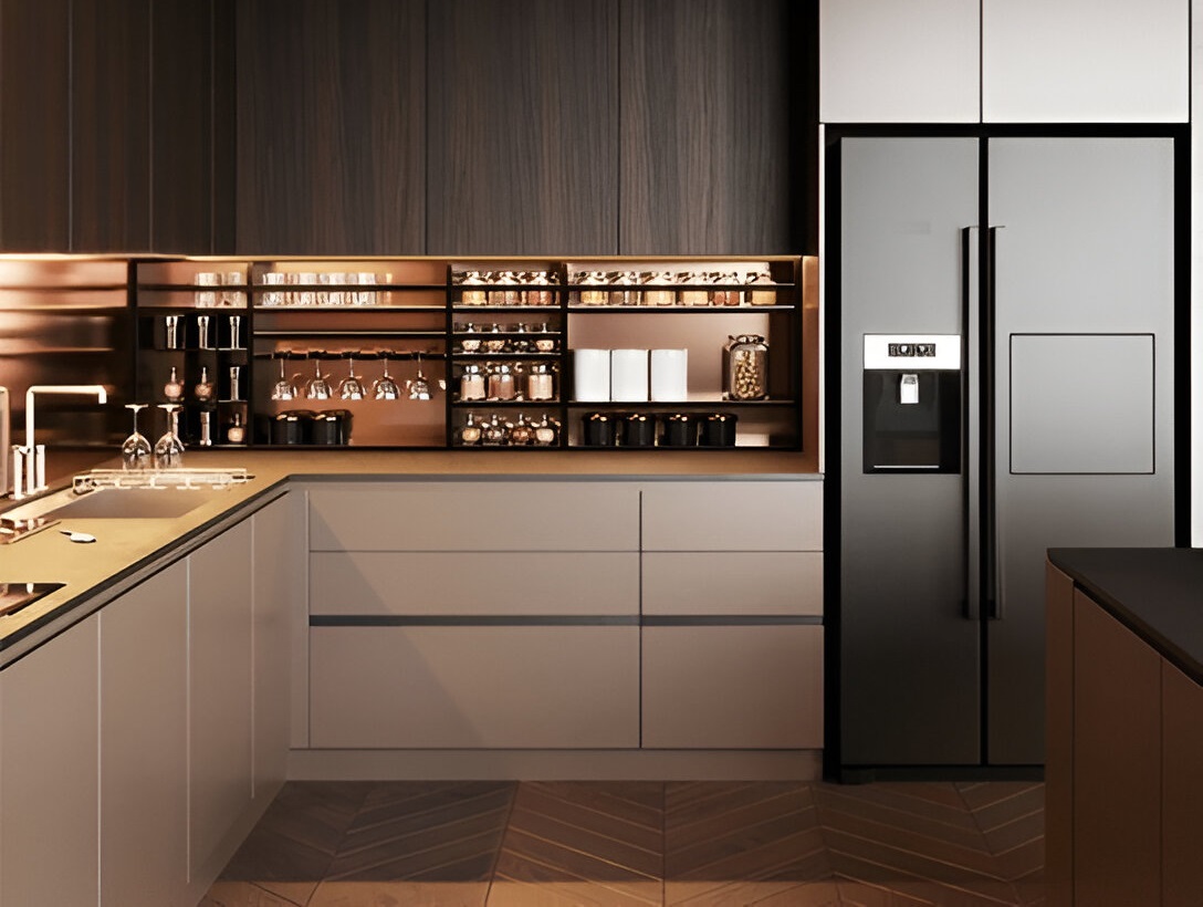 Modern L Shaped Kitchen Layout